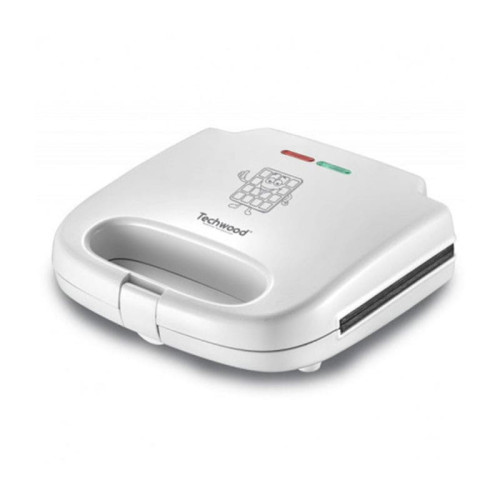 Gaufrier Électrique Techwood 800W Blanc TGE-852