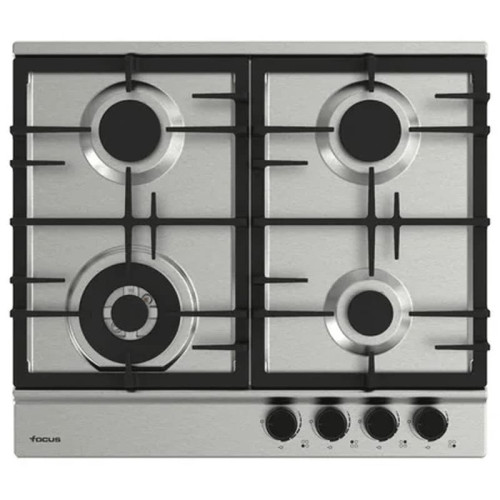 Plaque de Cuisson Encastrable Focus F8004XS 60cm 4 Feux Inox