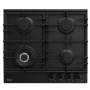 Plaque de Cuisson Encastrable Focus F8004XS 60cm 4 Feux  - Noir