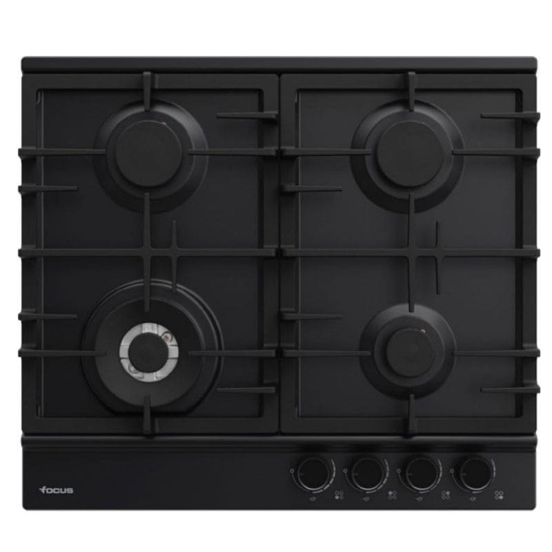 Plaque de Cuisson Encastrable Focus F8004XS 60cm 4 Feux  - Noir