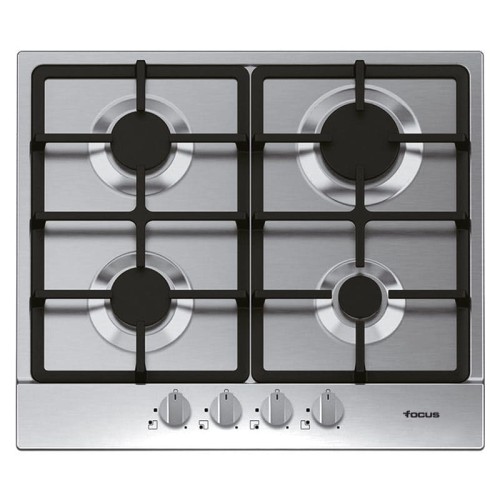 Plaque de Cuisson Focus F8004XS 4 Feux 60cm Inox