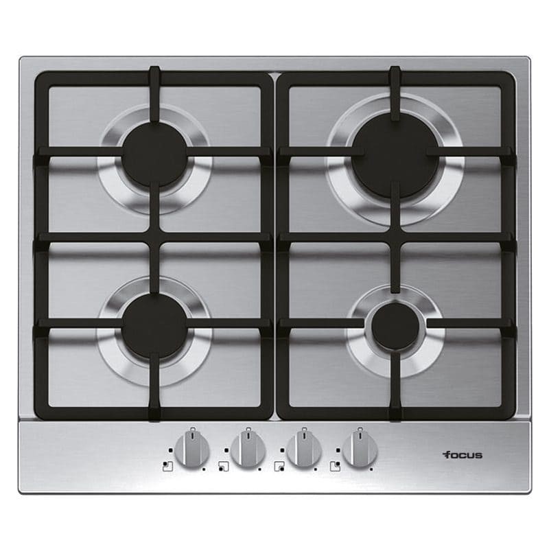 Plaque de Cuisson Focus F8004XS 4 Feux 60cm Inox