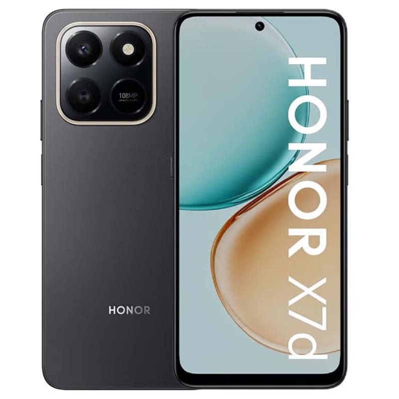 Smartphone HONOR X7D 4G 8Go 256Go Velvet Black