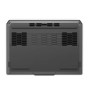 Vue latérale Lenovo LOQ 15IRX9 gris avec ventilateurs gaming