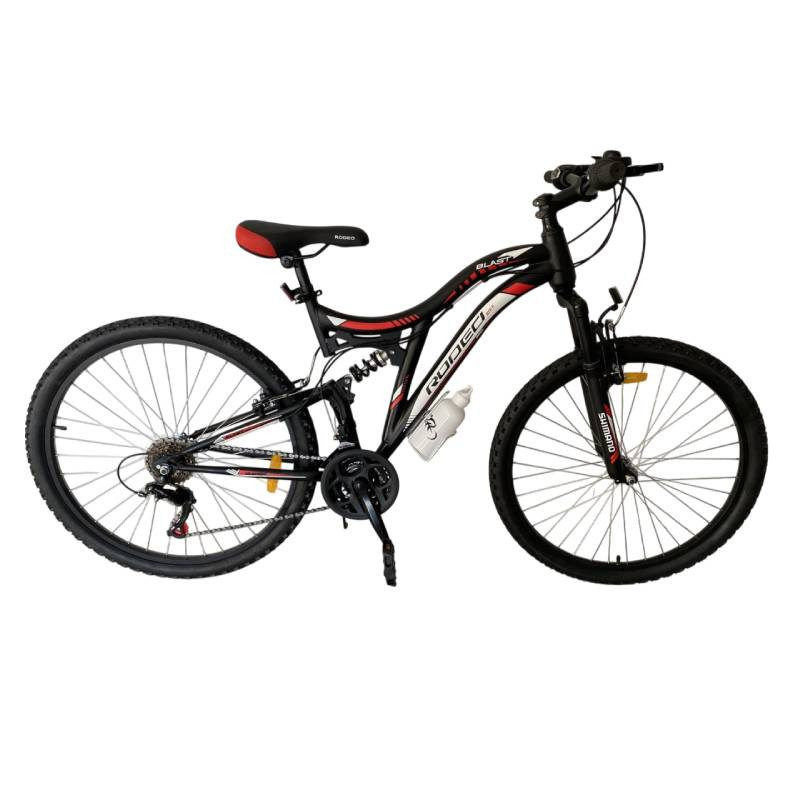 Bicyclette VTT RODEO 24" Blast 18 Vitesses - Noir