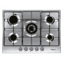 Plaque de Cuisson Encastrable Focus 5 Feux 70 cm Inox - F407X