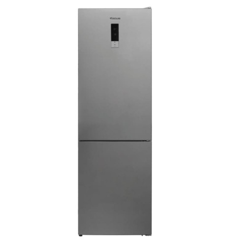 Réfrigérateur Combiné FOCUS QUADRA-3760 341 Litres NoFrost - Inox