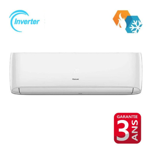Climatiseur FOCUS Smart Inverter 12000 BTU Tropicalisé Chaud/Froid