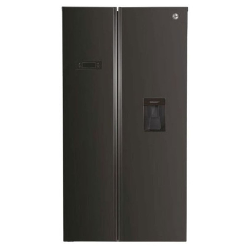 Réfrigérateur Hoover Side By Side NoFrost 529L Noir - ( HHSBSO-617BWD)