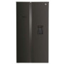 Réfrigérateur Hoover Side By Side NoFrost 529L Noir - ( HHSBSO-617BWD)