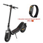 Trottinette Électrique Xiaomi 6 Noir avec un bracelet Connecté Xiaomi Band 9 Offert