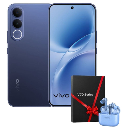 Smartphone Vivo V70 FE 5G 8Go 256Go  Ocean Blue + Un Cadeau Offert