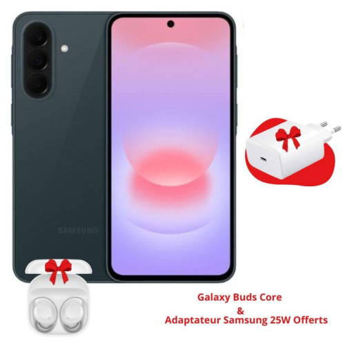 Smartphone Samsung Galaxy A37 5G 8Go 128Go Vert + adaptateur samsung 25w et écouteurs samsung offerts