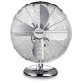 Ventilateur de Table Techwood TVI-339 45W Chrome - 3 Vitesses