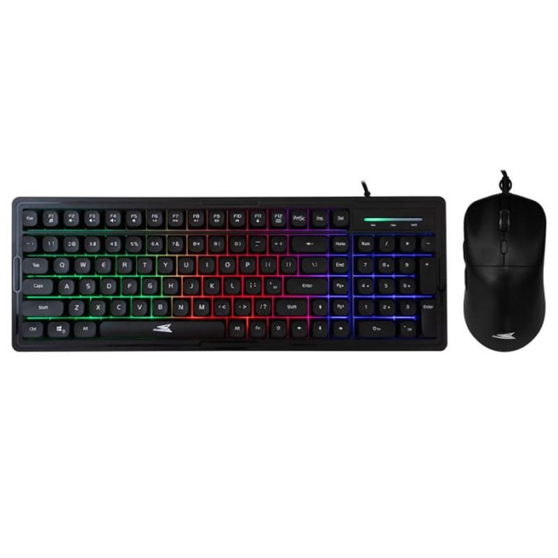 Pack Gamer Clavier + Souris BARACUDA Orca BGC-011 - Noir