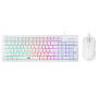 Pack Gamer Clavier + Souris BARACUDA Orca BGC-012 - Blanc
