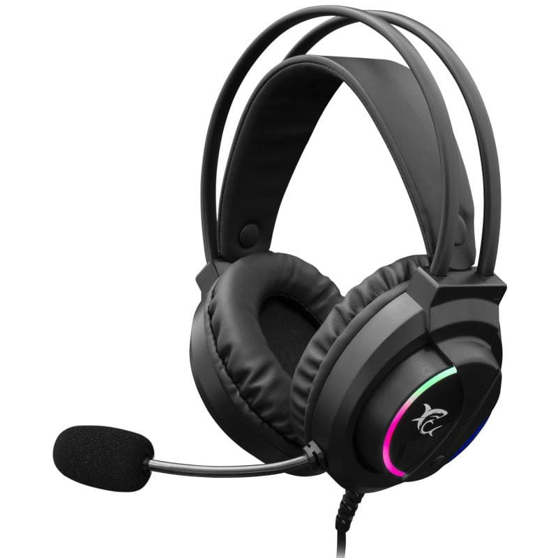 Casque Gamer White Shark Wolf GH-2044 Avec Micro Intégré Noir au meilleur Prix