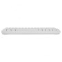 White Shark Ronin GK-2201 clavier gamer blanc compact 68 touches White Shark Ronin GK-2201 clavier gamer blanc compact 68 touches