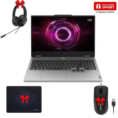 PC Portable Lenovo LOQ 15APH10 - Ryzen 5 220 - 16Go - 512GB SSD - RTX 5050 - (83JG002EFG) PC Portable Lenovo LOQ 15APH10 - Ryzen 5 220 - 16Go - 512GB SSD - RTX 5050 - (83JG002EFG)