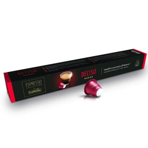 Paquet De 10 Capsules Caffitaly Deciso Paquet De 10 Capsules Caffitaly Deciso