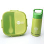 Lunch Box Avec Bouteille et Cuillère Vert Lunch Box Avec Bouteille et Cuillère Vert