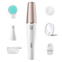 Épilateur Visage Braun FaceSpa SE851V 3-en-1 avec Brosse Nettoyante & Tête Massante Épilateur Visage Braun FaceSpa SE851V 3-en-1 avec Brosse Nettoyante & Tête Massante