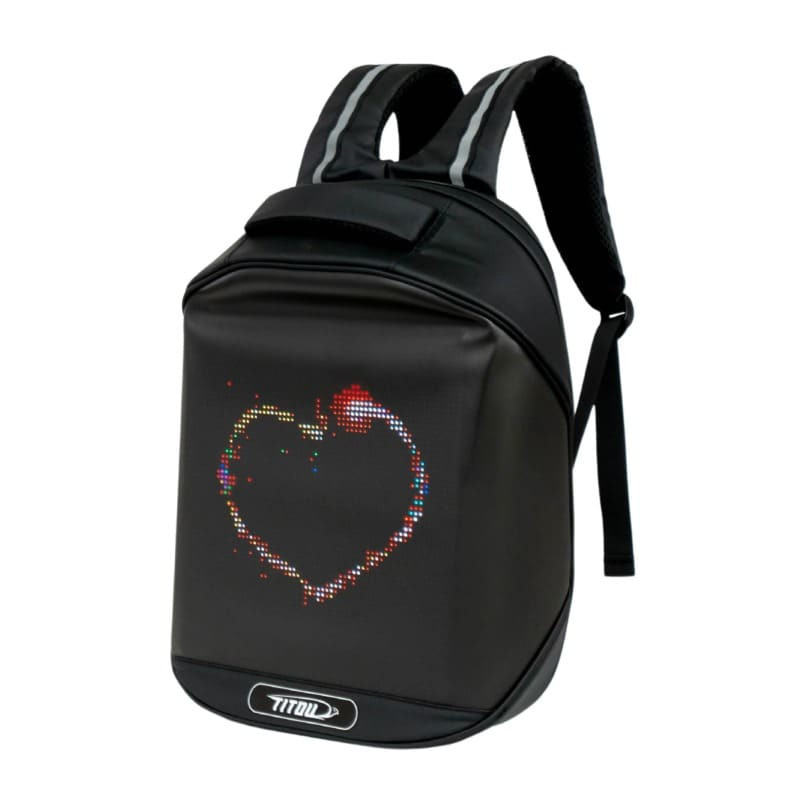 Sac à Dos Enfant à LED Personnalisable TITOU Noir Prix Tunisie