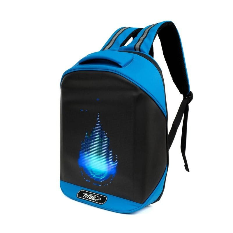 Sac à Dos Enfant à LED Personnalisable TITOU Bleu Prix Tunisie