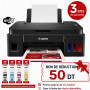 Multifonction Jet d'encre Canon Pixma G3410 - Wifi Multifonction Jet d'encre Canon Pixma G3410 - Wifi