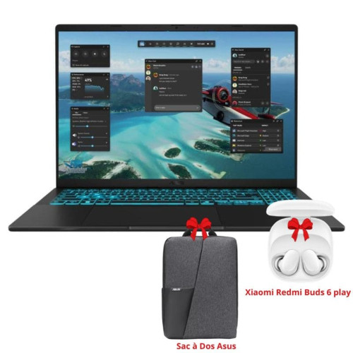 PC Portable Gamer ASUS V16 V3607VJ – Intel Core 7 240H - 8Go - 512Go SSD - RTX 3050 PC Portable Gamer ASUS V16 V3607VJ – Intel Core 7 240H - 8Go - 512Go SSD - RTX 3050