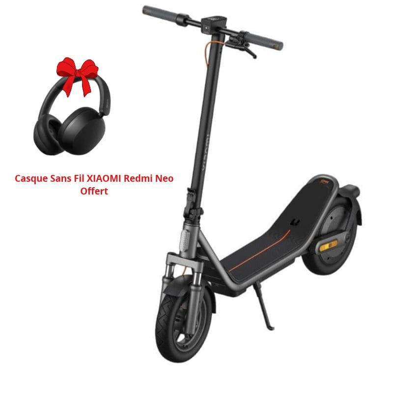 Trottinette Électrique Xiaomi 6 Noir 72360 avec casque redmi offert