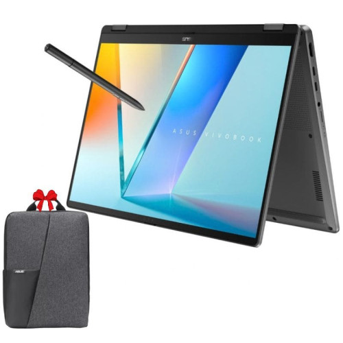 Pc Portable ASUS Vivobook 14 Flip OLED Ultra 7 256V 16Go 512Go Windows 11