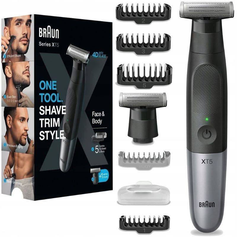 Tondeuse Rasoir Hybride Braun XT5110 Noir