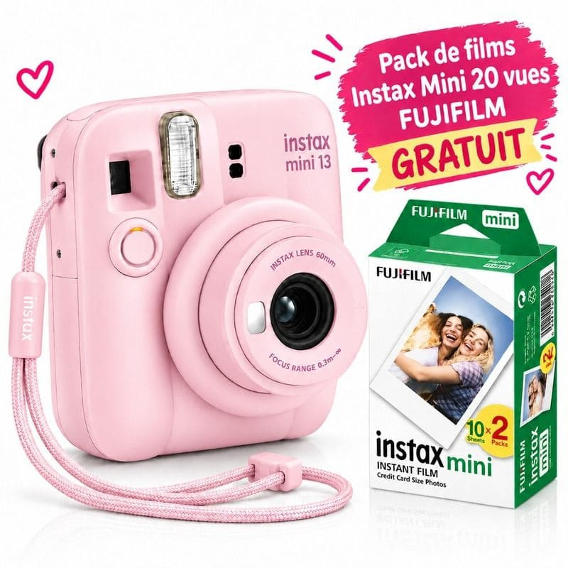 Appareil photo Fujifilm INSTAX Mini 13 Rose