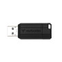Flash Disque USB 2.0 Verbatim PINSTRIPE 64Go - Noir (049065-58)