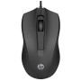 Souris Filaire HP 100 USB Noir ( 6VY96AA )