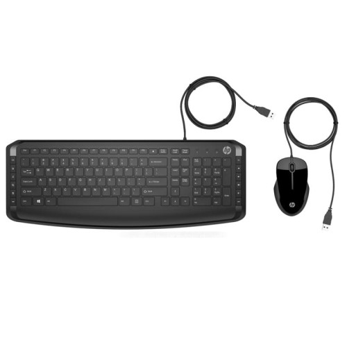Ensemble Clavier et Souris Filaires HP Pavilion 200 Noir – 9DF28AA Ensemble Clavier et Souris Filaires HP Pavilion 200 Noir 9DF28AA