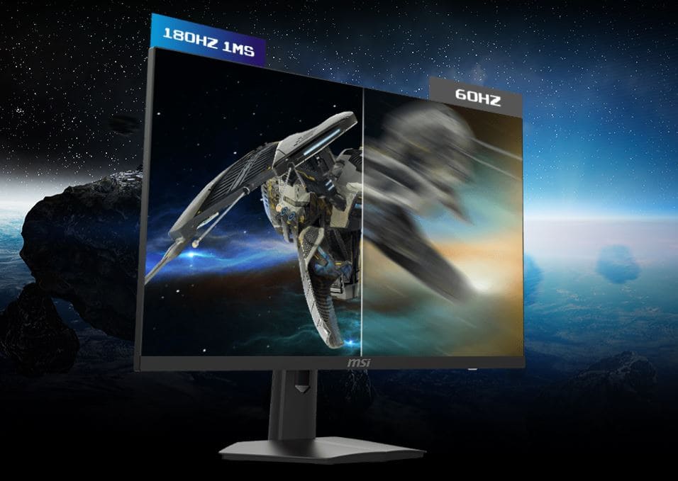 Ecran Gaming MSI G274F E2 27” FHD Rapid IPS 1ms (GtG) 180Hz