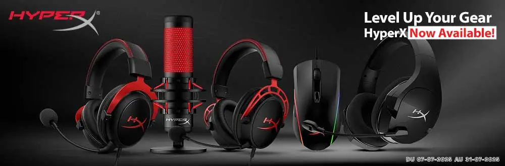Produits gaming HyperX – Performance ultime pour les gamers