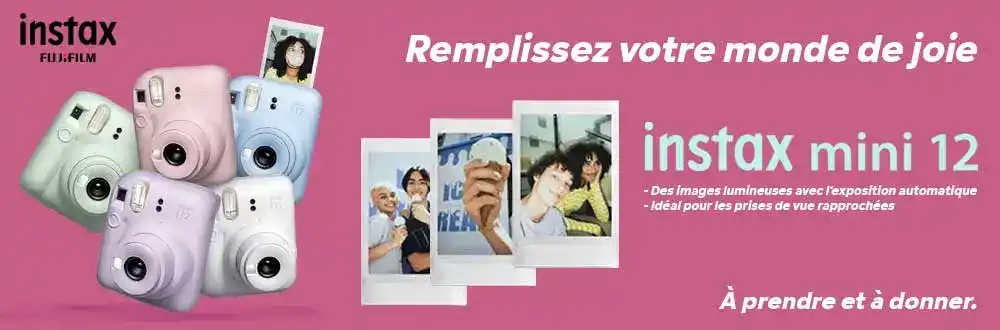 Appareil photo instantané Fujifilm Instax Mini 12 